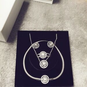 Pandora Silver Jewelry Set